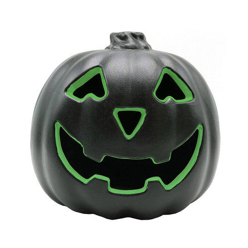 Hollow Plug-in Pumpkin Piles Placed Outdoors In The Park